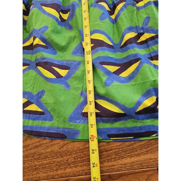 0039 Italy Kylie Sunglass A-Line Long Skirt Women's Size L - Picture 8 of 8